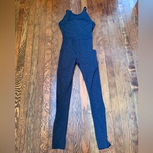 Prana Dark Grey Cross Back Jumpsuit